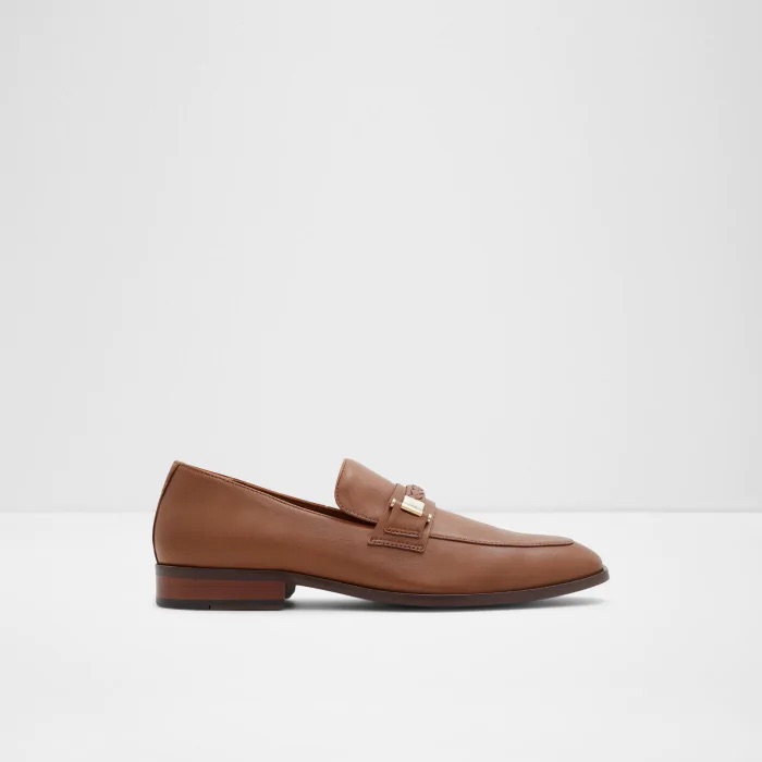 Brand New Brown Leather Loafers